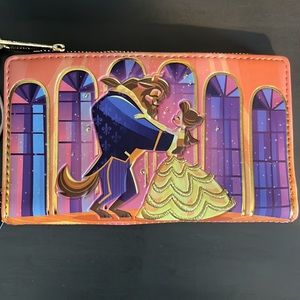 NWT Loungefly wallet “Beauty and the Beast”